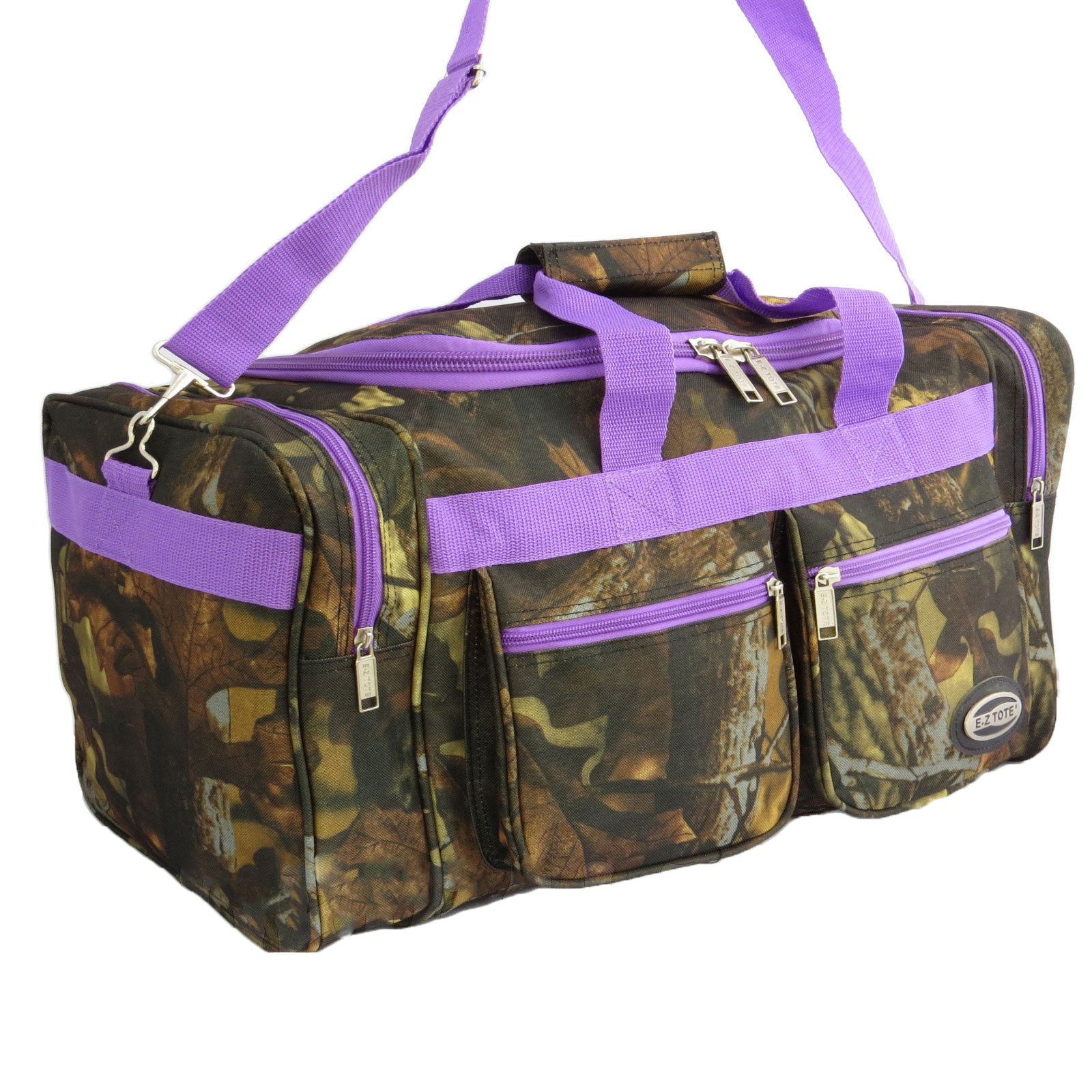 Purple Camo Duffle Bag - Swamp24