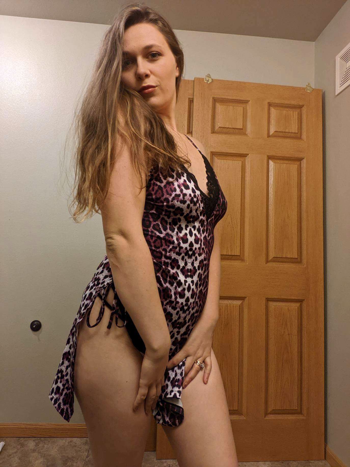 Serengeti Purple Leopard Nightie
