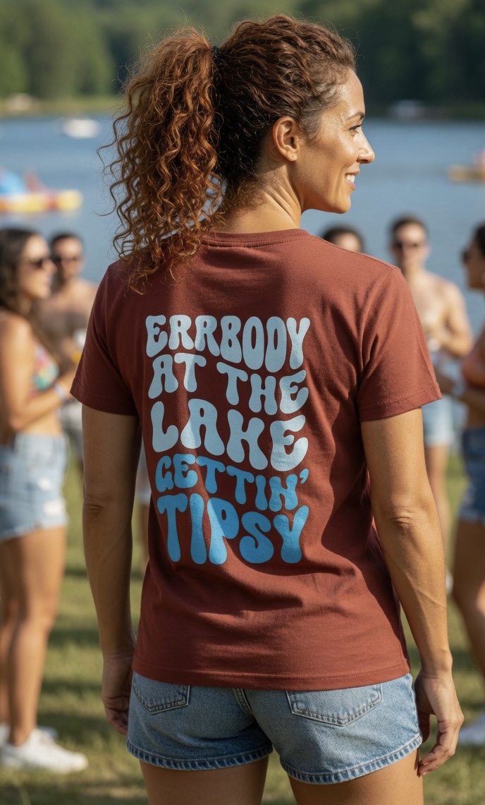 Lake Tipsy Graphic Tee