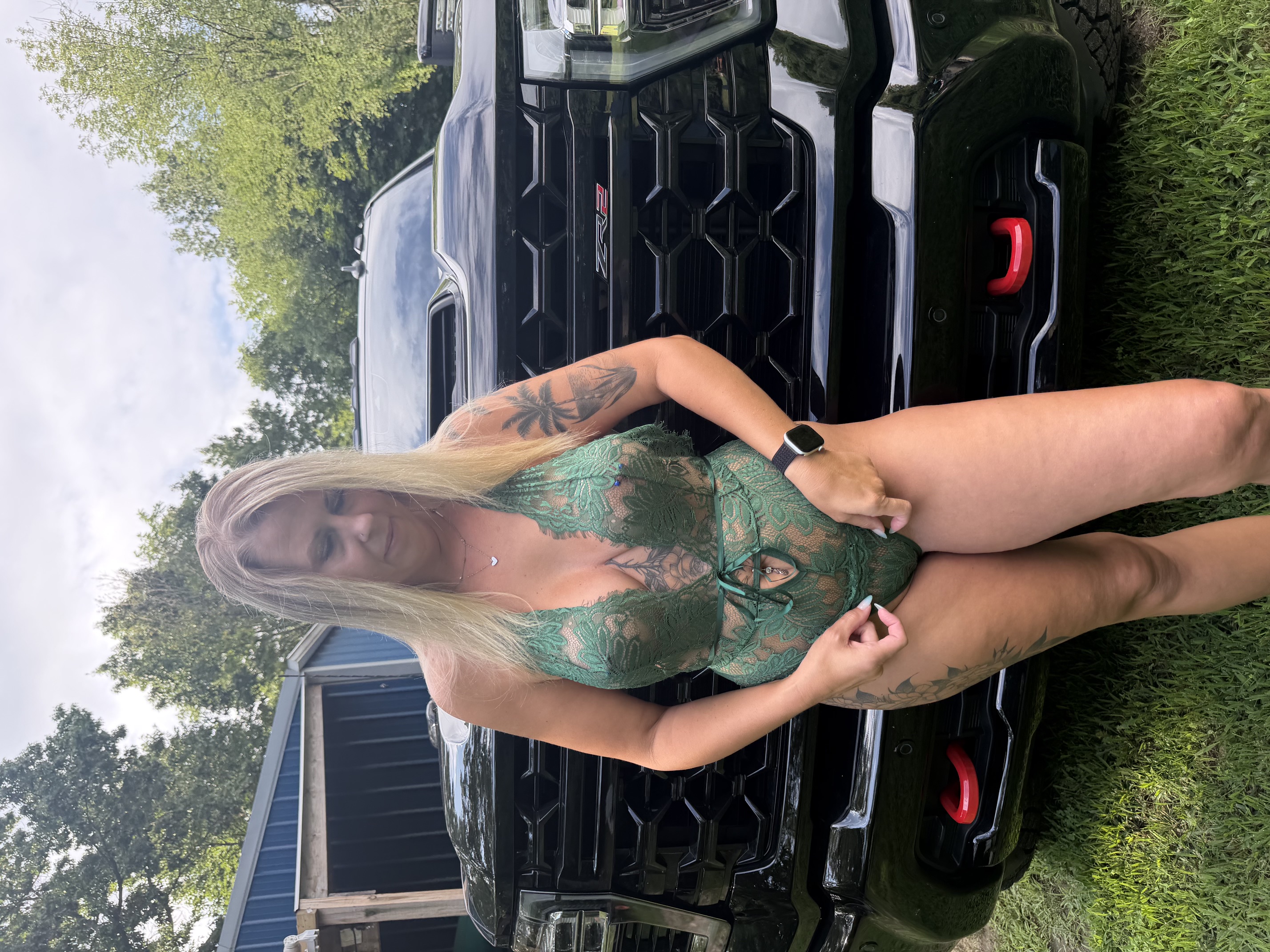 Emerald Spring Lace Teddy - Image 8