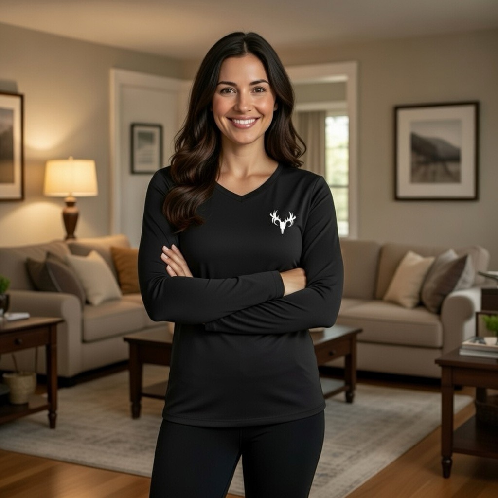 Deer Skull Long Sleeve Top - Image 5